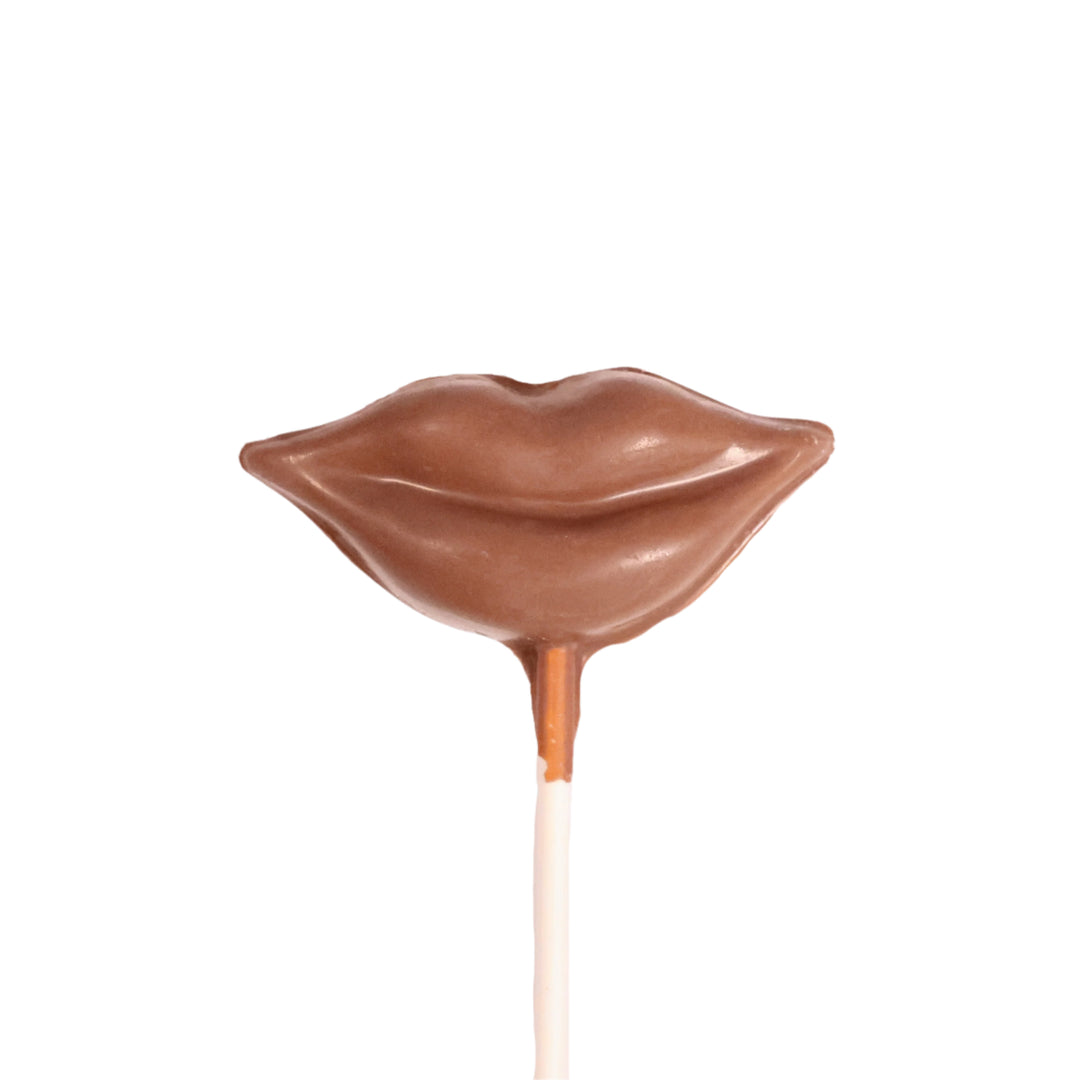 Lips pop milk chocolate